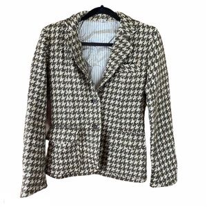 Rogan Brown and Cream Tweed Long Sleeve Jacket